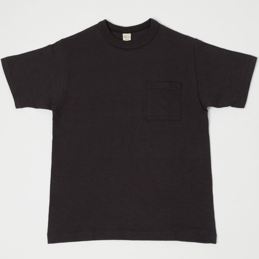 Clothing Warehouse & Co | Warehouse 4601 Pocket Tee - Black