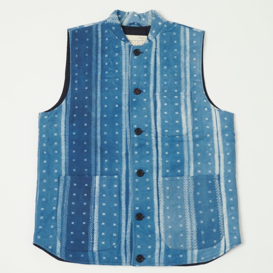 Clothing Kardo | Kardo Leo Quilted Vest - Indigo