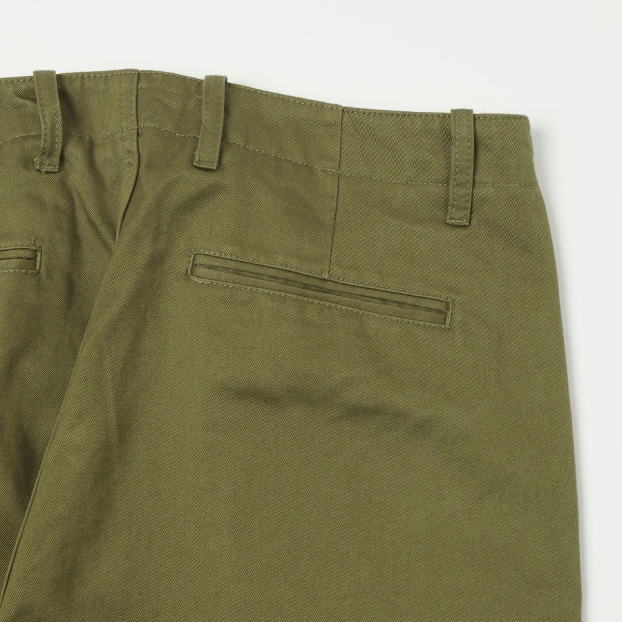 Clothing East Harbour Surplus | East Harbour Surplus 'Axel 121' Chino Trouser - Green