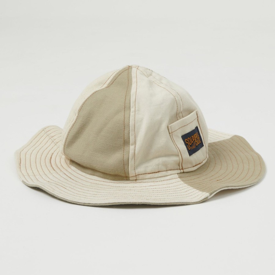 Accessories Soldier Blue | Soldier Blue Brick Lane Booner Hat - Nature Multi-Panel