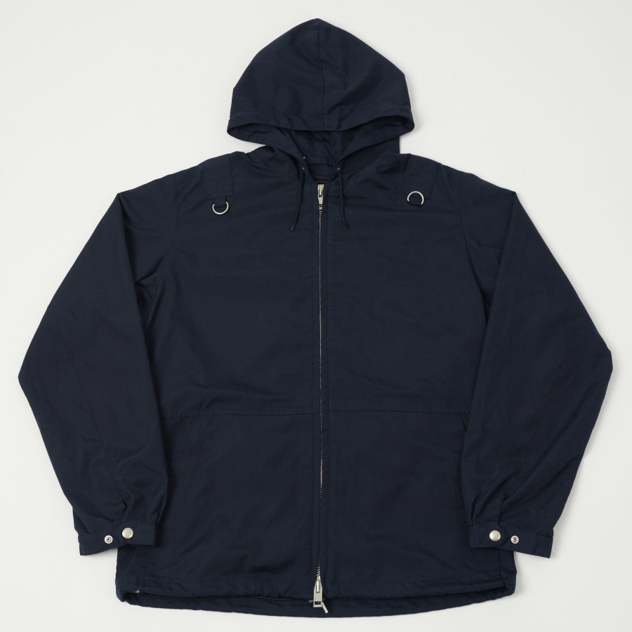 Clothing Mighty Mac | Mighty Mac Aro Deck Jacket Navy