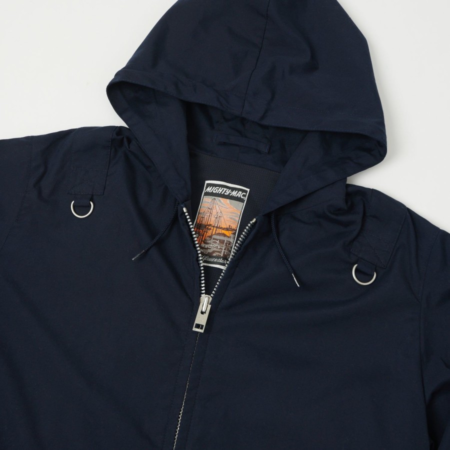 Clothing Mighty Mac | Mighty Mac Aro Deck Jacket Navy