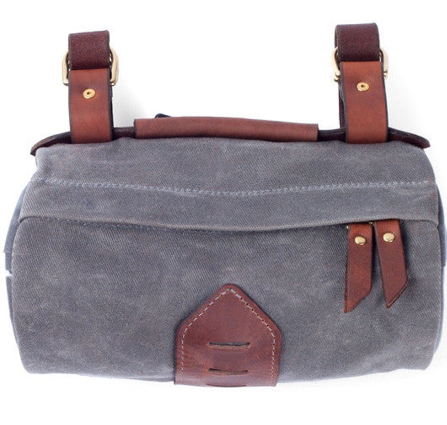 Accessories Tanner Goods | Tanner Goods Porter Handlebar Bag Charcoal