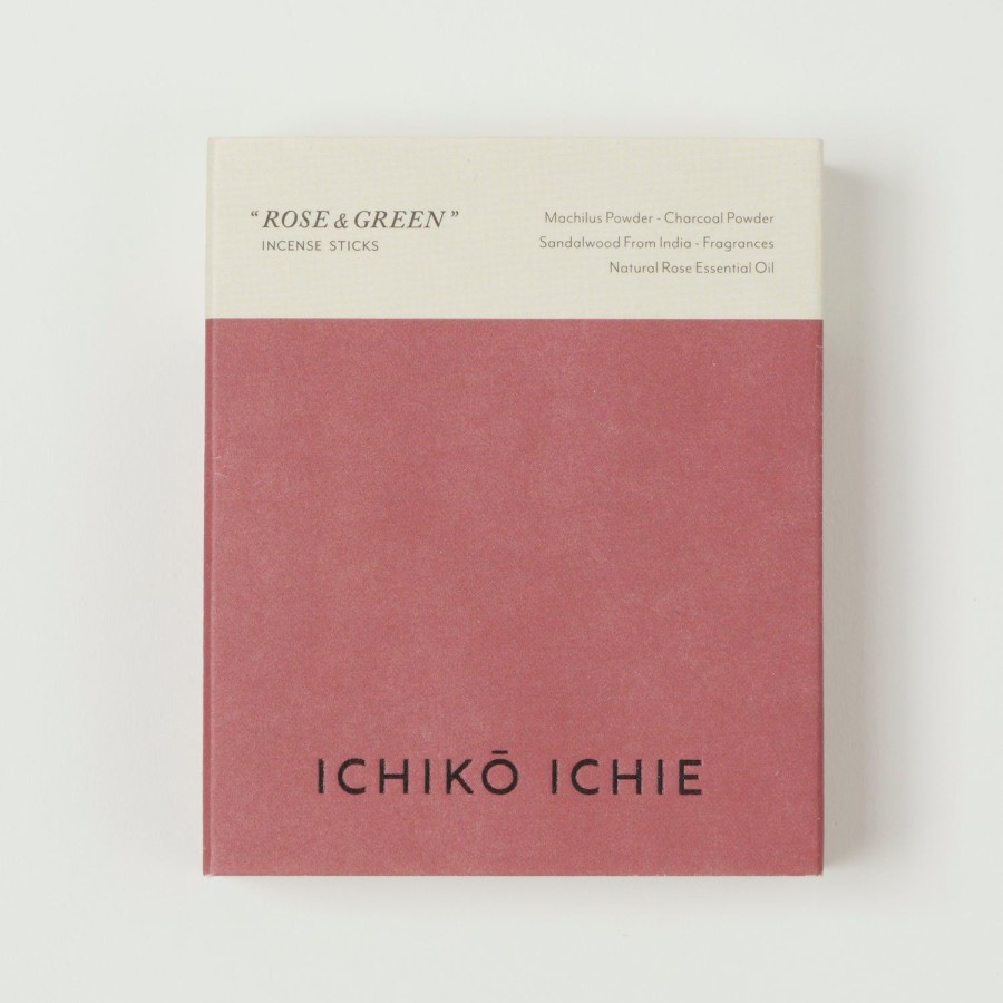 Accessories Ichikō Ichie | Ichiko Ichie Incense Sticks - Rose Green