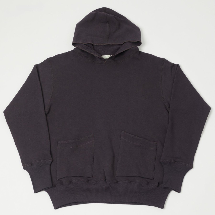 Clothing Warehouse & Co | Warehouse 453 Two Pocket Set-In Hooded Sweatshirt - Dark Navy