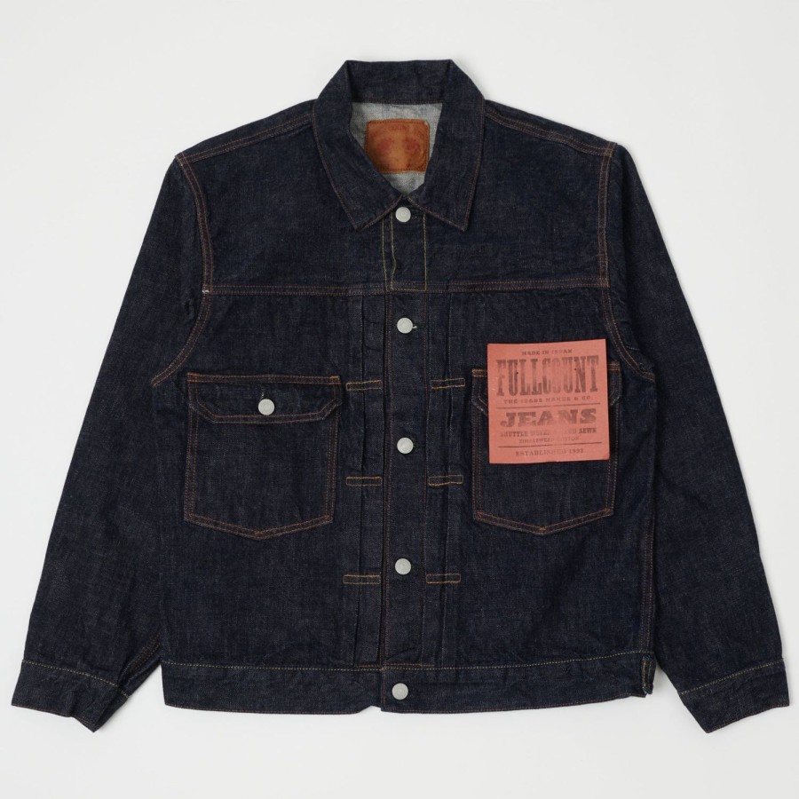 Clothing Full Count | Full Count 2102W 13.7Oz Type Ii Denim Jacket - One Wash