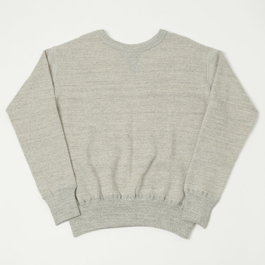 Clothing Denime | Denime Lot. 260 4-Needle Sweatshirt - Light Grey