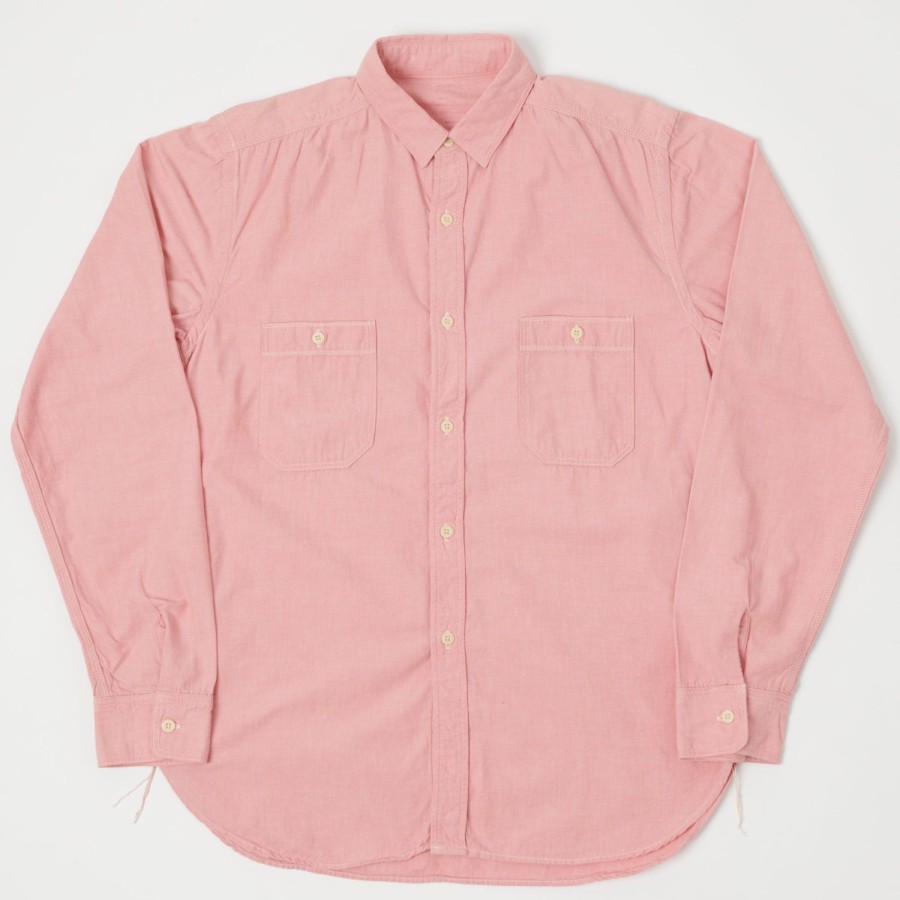 Clothing Spellbound | Spellbound 48-717E Cotton Work Shirt - Pink