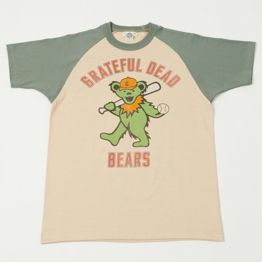 Clothing TOYS McCOY | Toys Mccoy 'Grateful Dead' Baseball Tee - Beige/Green