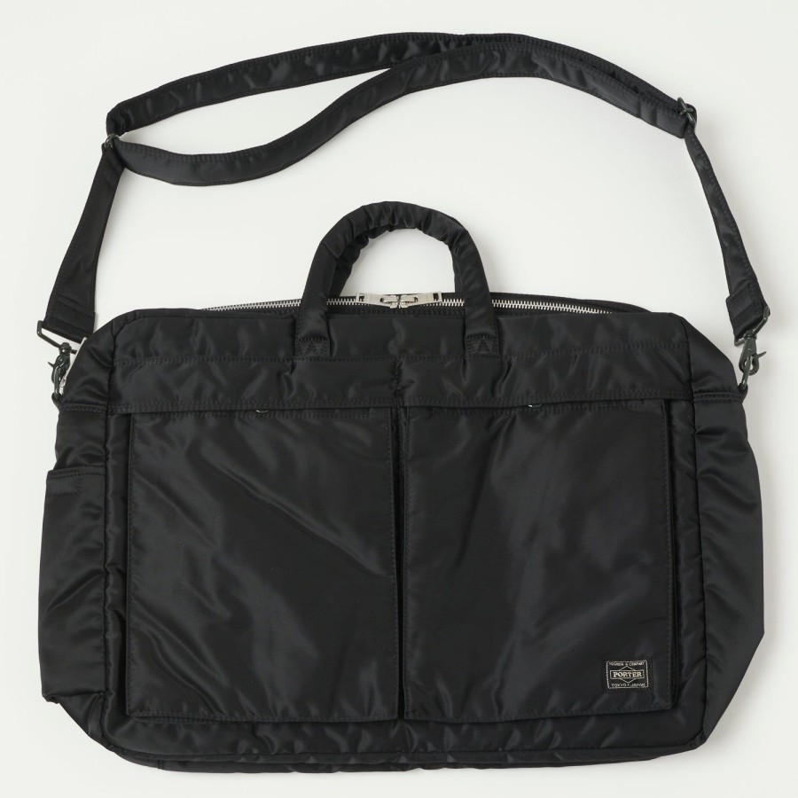 Accessories Porter - Yoshida & Co. | Porter-Yoshida & Co. Tanker 2-Way Overnight Briefcase - Black