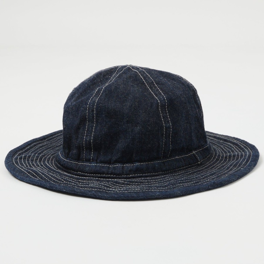 Accessories Buzz Rickson's | Buzz Rickson'S Denim Work Hat - Rinsed