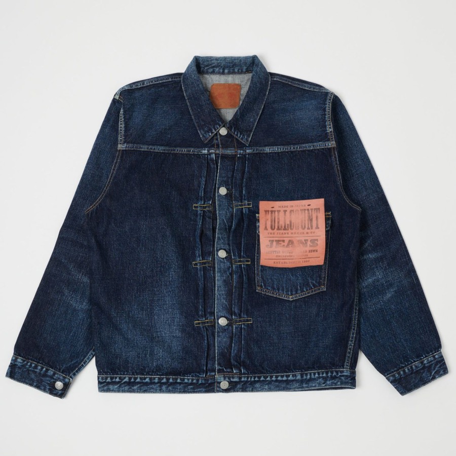 Clothing Full Count | Full Count 2980-2107 'Half Way There' Type I Denim Jacket - Washed