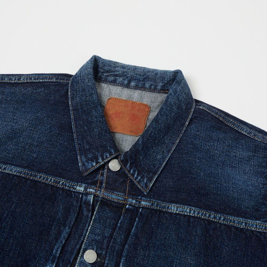 Clothing Full Count | Full Count 2980-2107 'Half Way There' Type I Denim Jacket - Washed