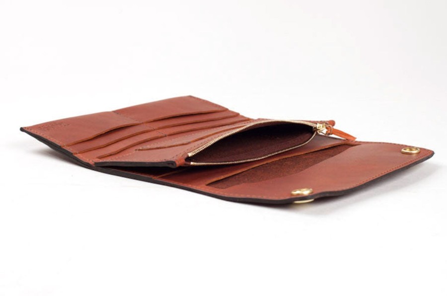 Accessories Tanner Goods | Tanner Goods Tradesman Wallet Chicago Tan