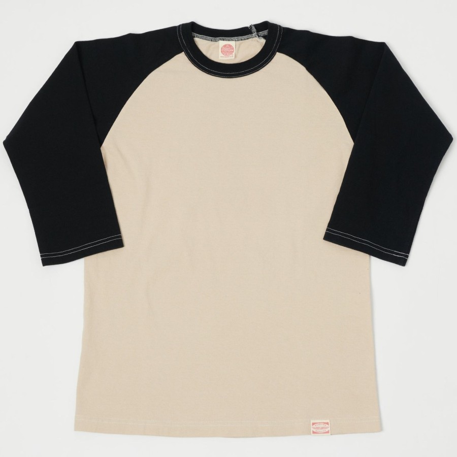 Clothing TOYS McCOY | Toys Mccoy Tmc1631 Baseball Tee - Ivory/Black