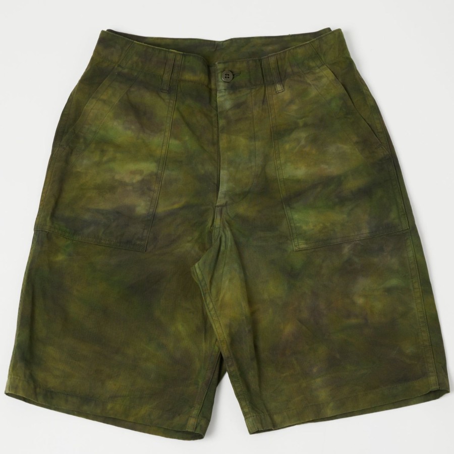 Clothing Buzz Rickson's | Buzz Rickson'S Short Pant - Green Tie-Dye