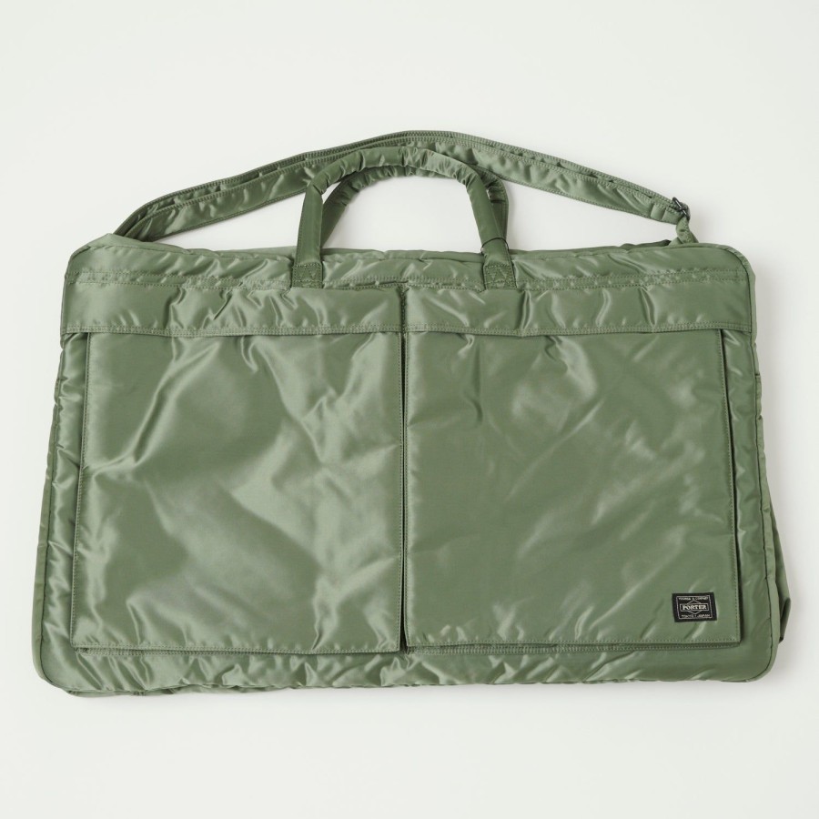 Accessories Porter - Yoshida & Co. | Porter-Yoshida & Co. Tanker 2-Way Duffle Bag (Large) - Sage Green