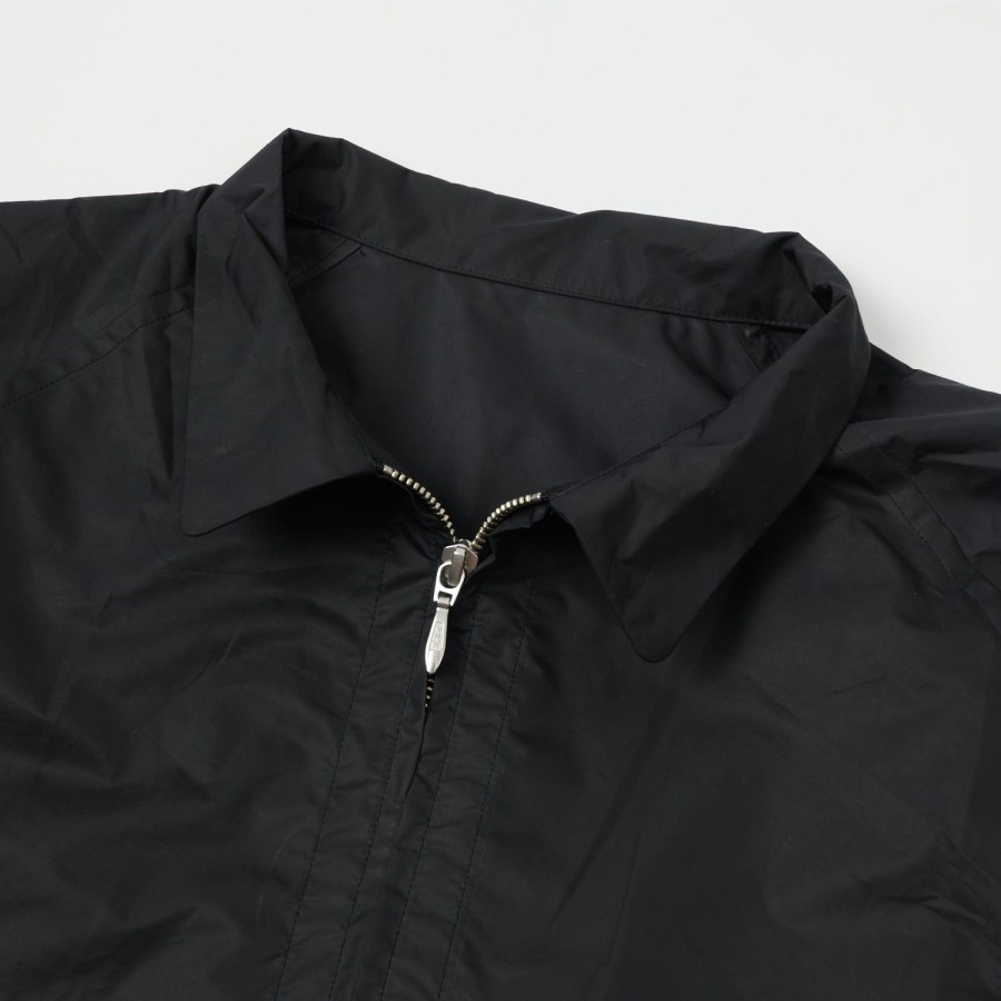 Clothing Gorouta | Gorouta 0311 Windbreaker Jacket - Black