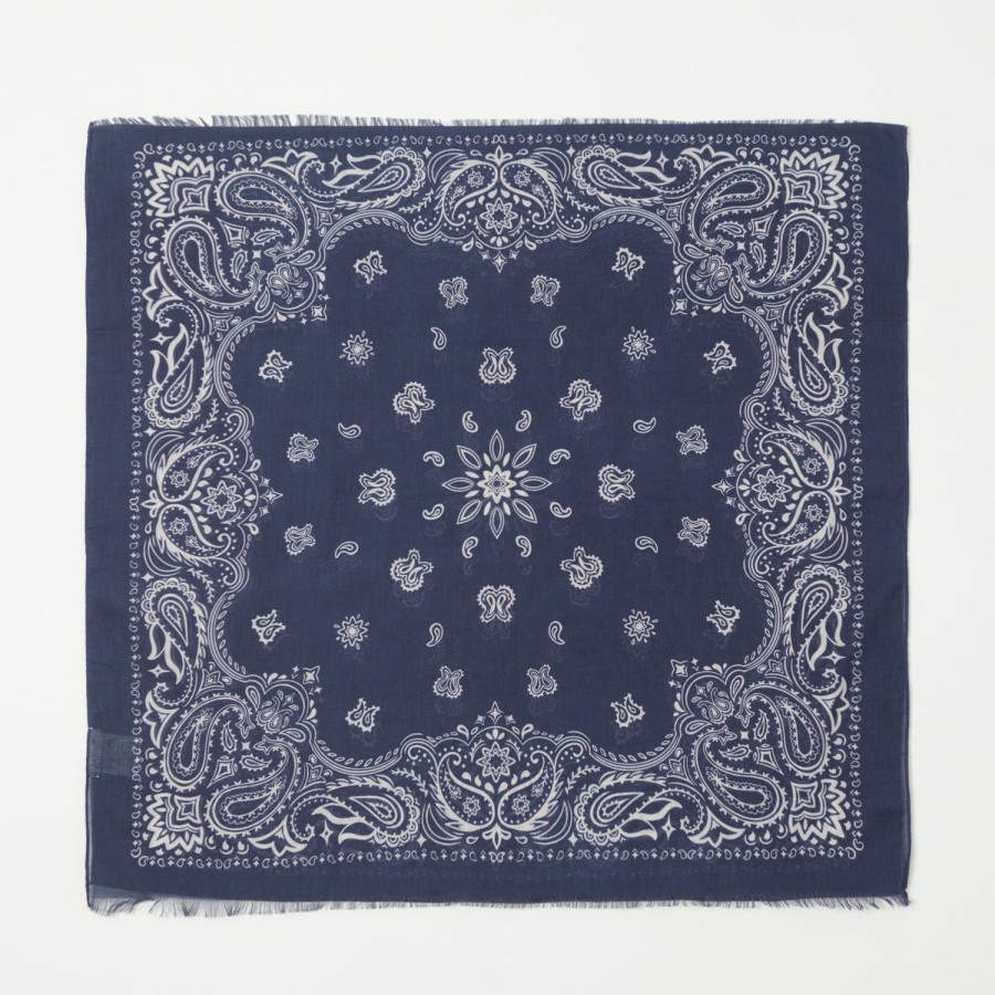 Accessories Hartford | Hartford Bandana Scarf - Navy