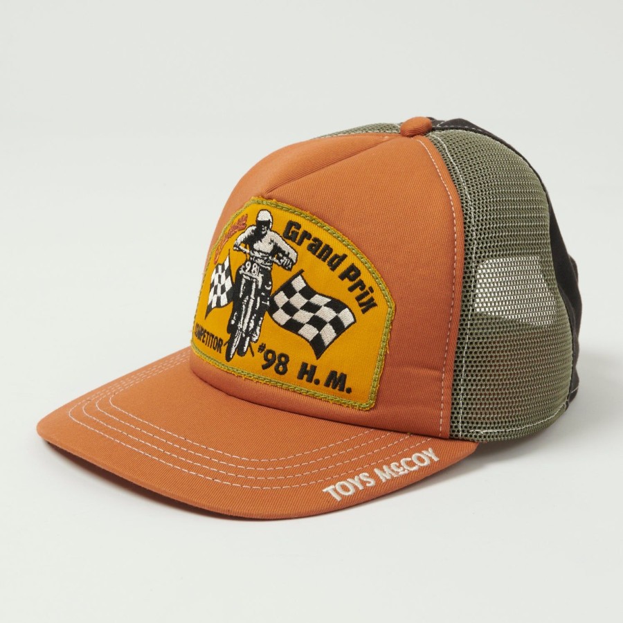 Accessories TOYS McCOY | Toys Mccoy 'Elsinore Grand Prix' Mesh Cap - Rust/Olive