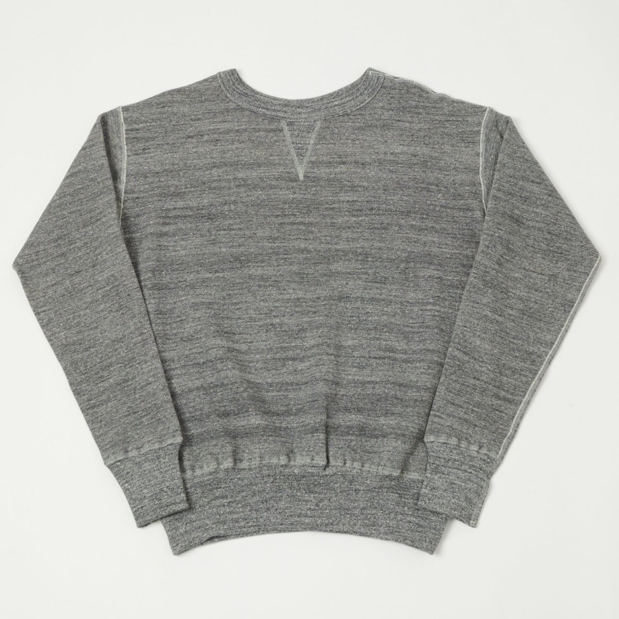 Clothing Denime | Denime Lot. 260 4-Needle Sweatshirt - Dark Grey