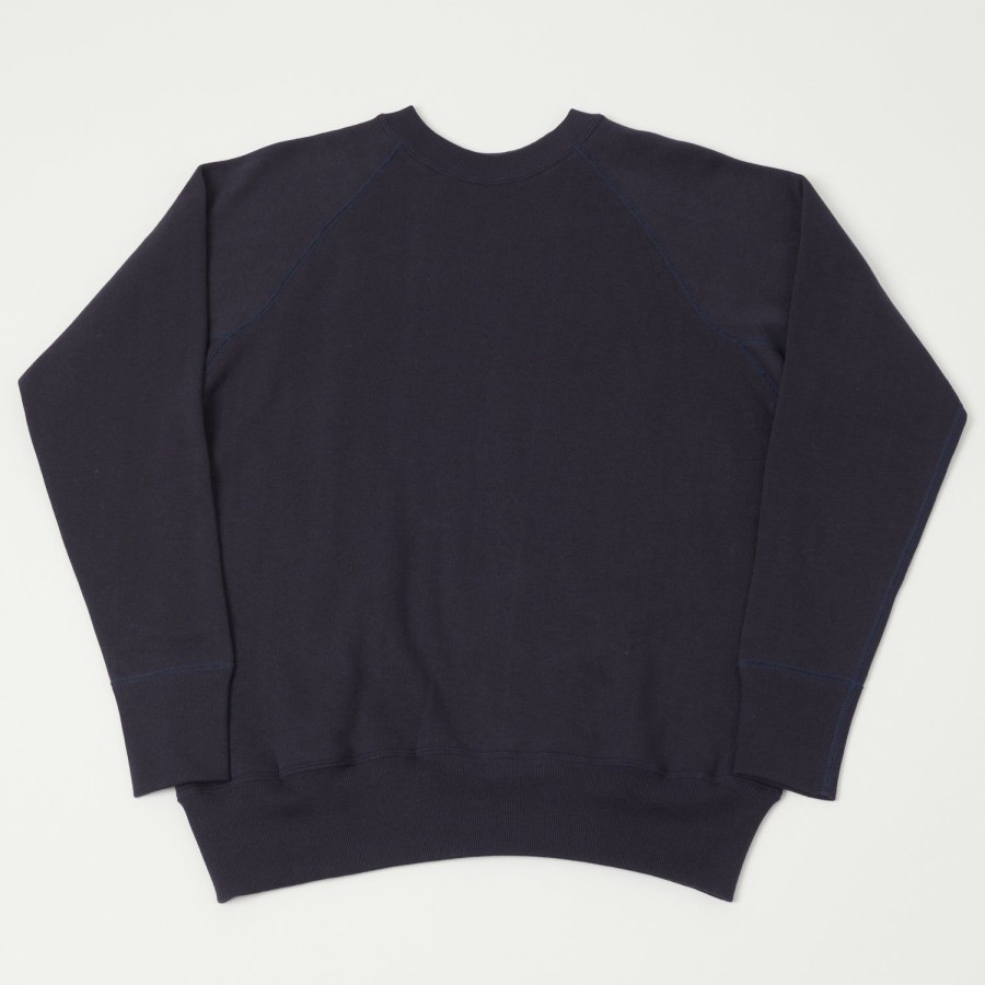 Clothing Warehouse & Co | Warehouse 409 Plain Sweatshirt - Navy