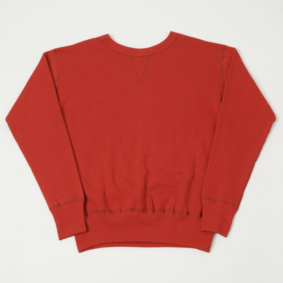 Clothing Denime | Denime Lot. 260 4-Needle Sweatshirt - Red