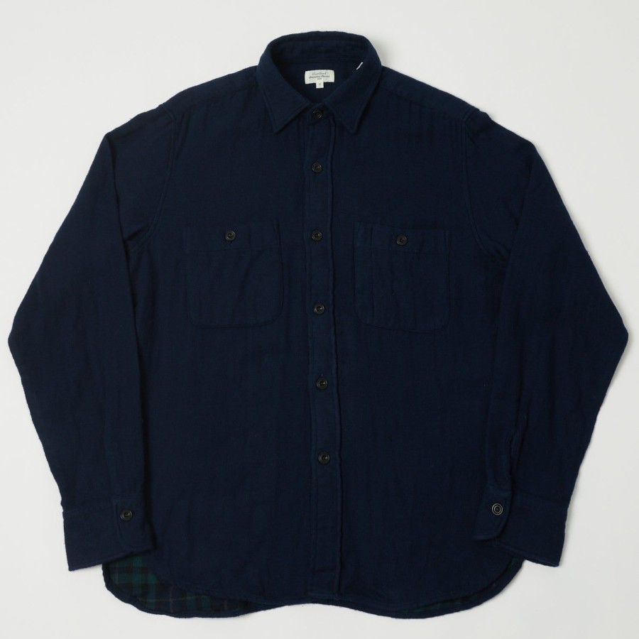 Clothing Hartford | Hartford Ay16027 Percey Cotton Shirt - Blue