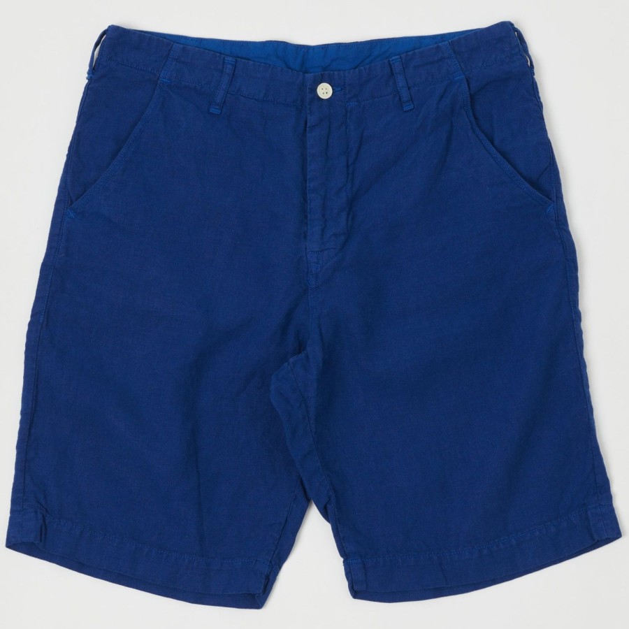 Clothing Spellbound | Spellbound 45-314L Linen Shorts - Blue