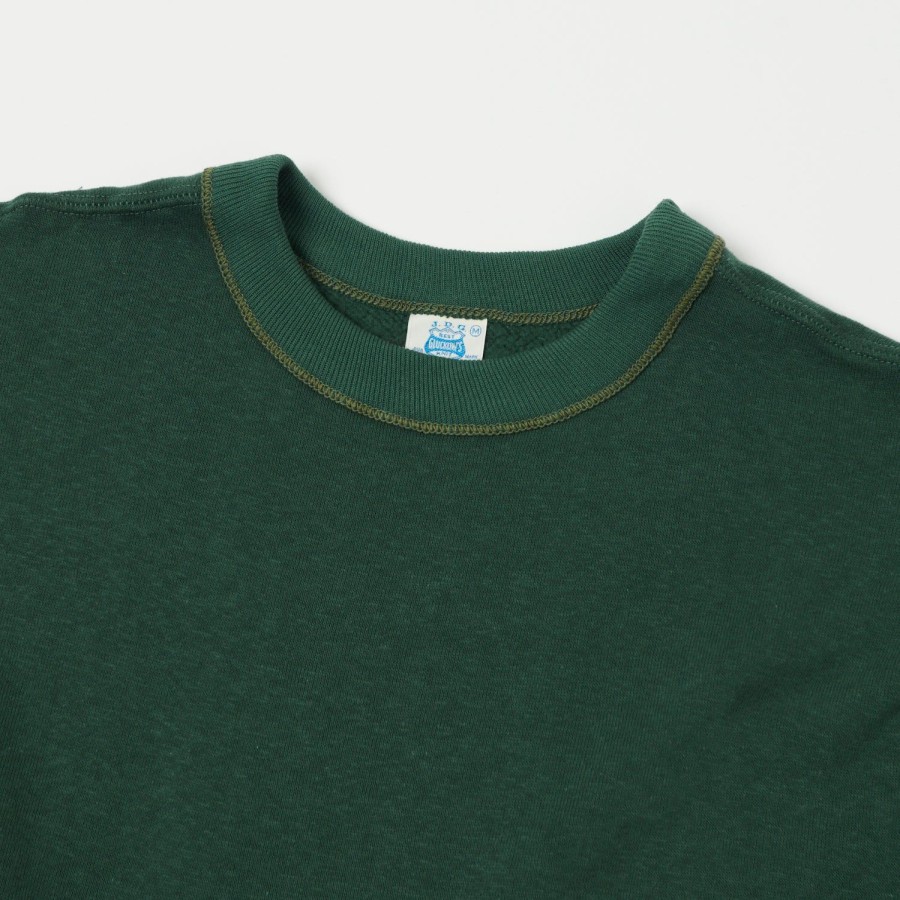 Clothing John Gluckow | John Gluckow Lot. Jg-Cs14 Classic Crew Sweatshirt - Dark Green