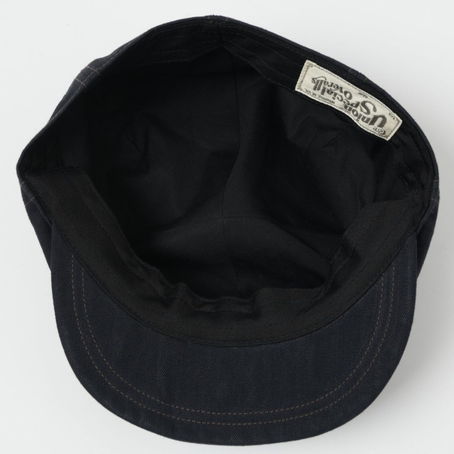 Accessories Freewheelers & Co | Freewheelers 2017002 Dylan Casquette - Black H.B. Twill