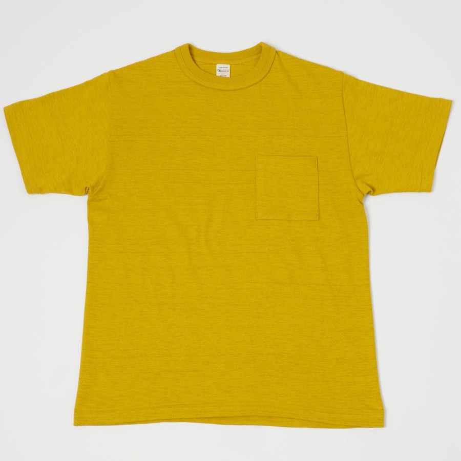 Clothing Warehouse & Co | Warehouse 4601 Pocket Tee - Mustard