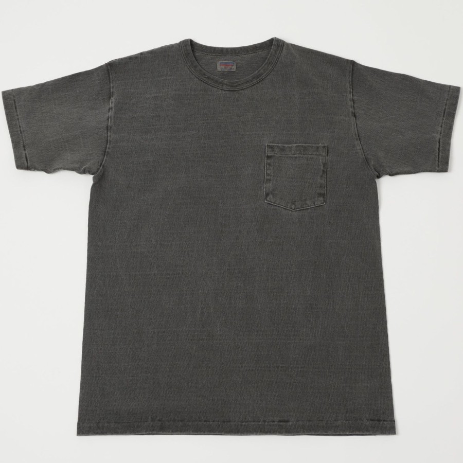 Clothing Dubbleworks | Dubbleworks Heavy Fabric Pigment Pocket Tee - Sumikuro