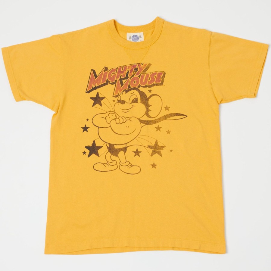 Clothing TOYS McCOY | Toys Mccoy Tmc2206 'Save Sky' Mighty Mouse Tee - Yellow