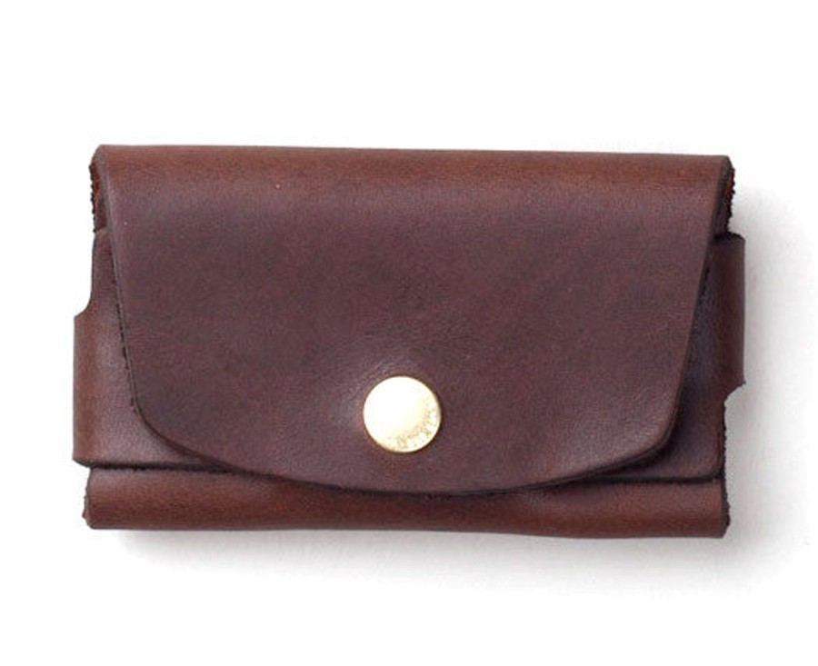 Accessories Tanner Goods | Tanner Goods Cardholder Dark Oak