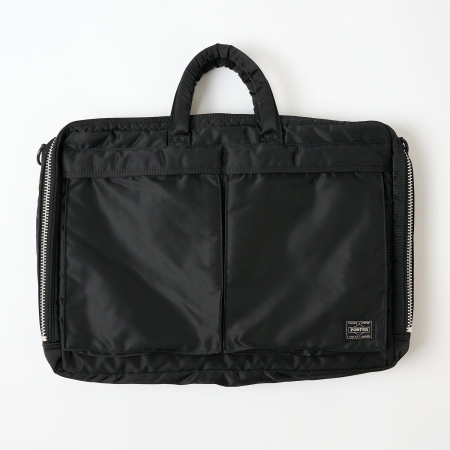 Accessories Porter - Yoshida & Co. | Porter-Yoshida & Co. Tanker 2-Way Briefcase - Black