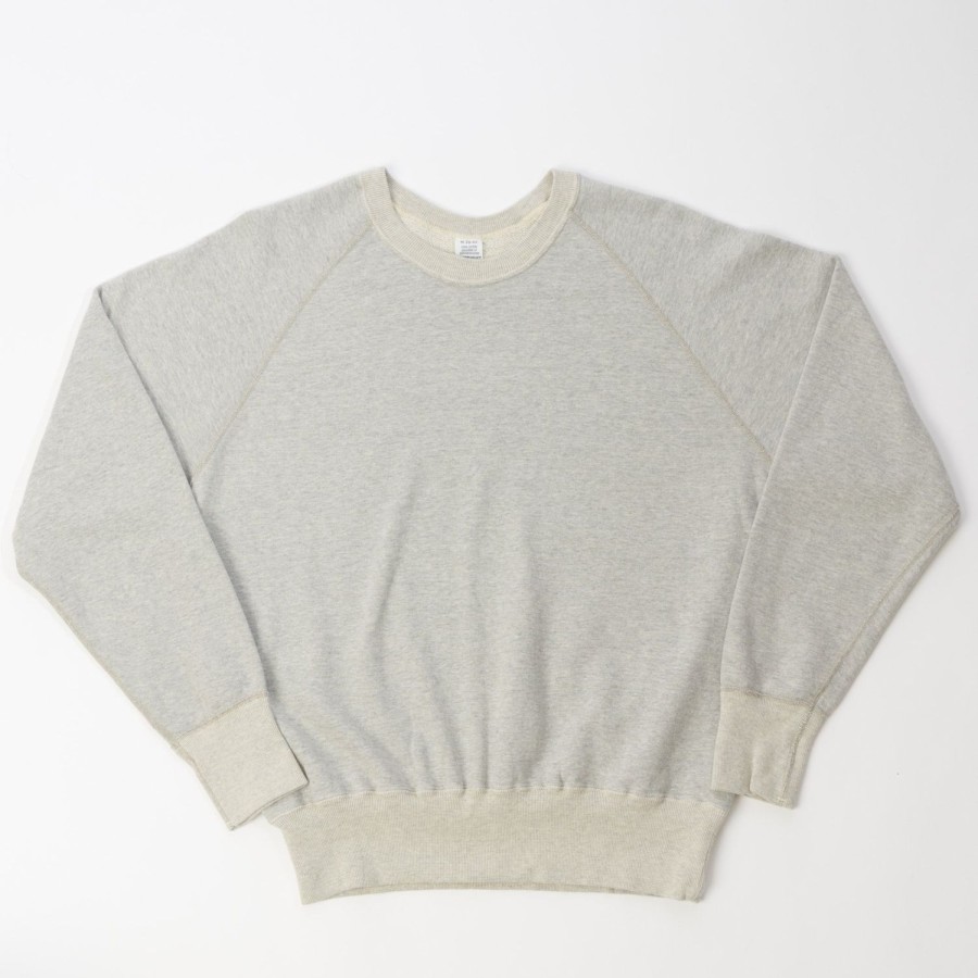 Clothing Warehouse & Co | Warehouse 461 Crew Neck Sweatshirt - Faded Heather Grey