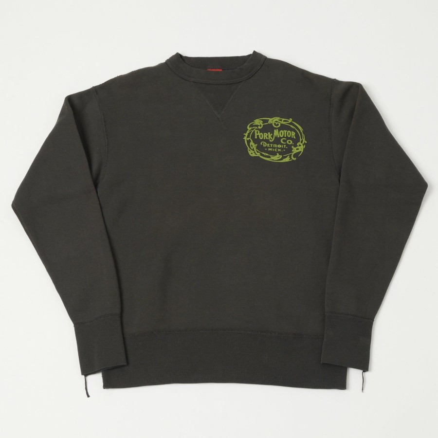 Clothing Studio D'artisan | Studio D'Artisan 'Pork Motor' Sweatshirt - Black