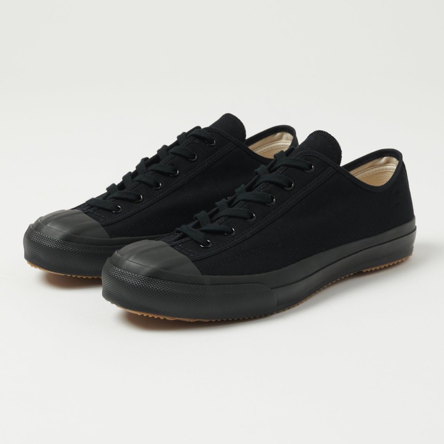 Footwear Moonstar | Moonstar Gym Classic Canvas/Rubber Sneaker - Black