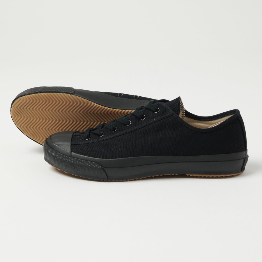 Footwear Moonstar | Moonstar Gym Classic Canvas/Rubber Sneaker - Black