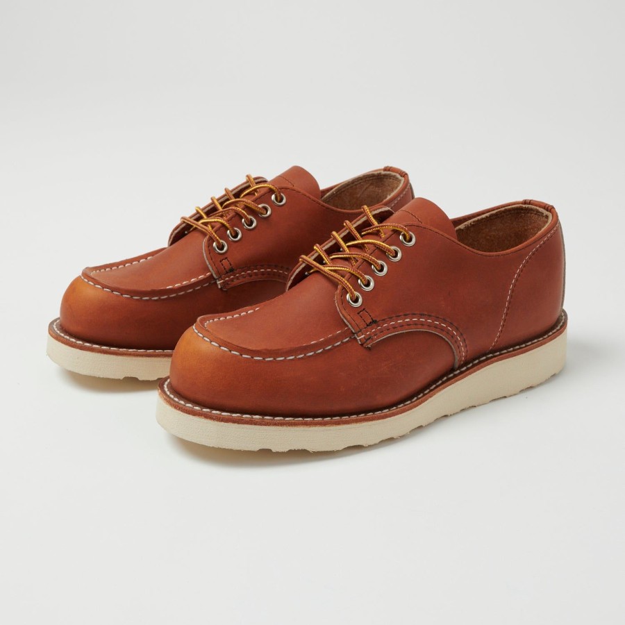 Footwear Red Wing | Red Wing 8092 Shop Moc Oxford Shoe - Oro Legacy