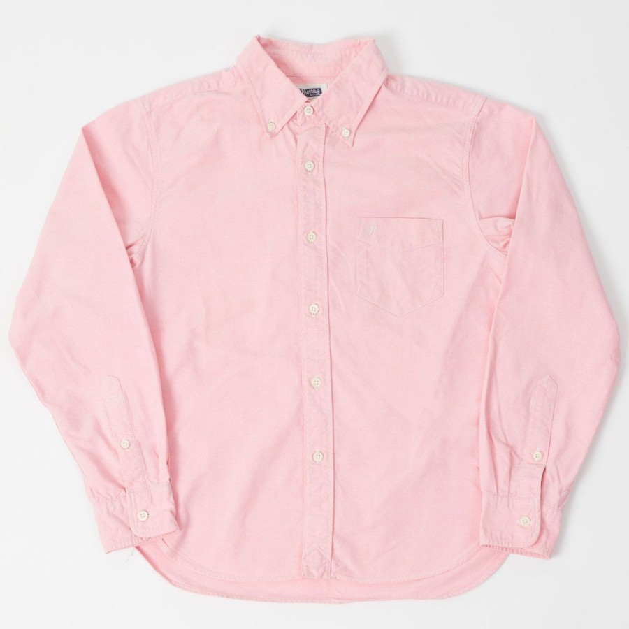 Clothing Pherrow's | Pherrows Pbd1 Oxford Shirt - Pink