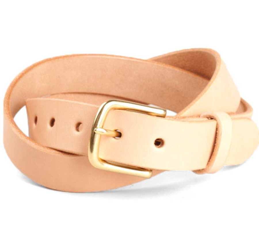 Accessories Tanner Goods | Tanner Goods Classic Belt Natural