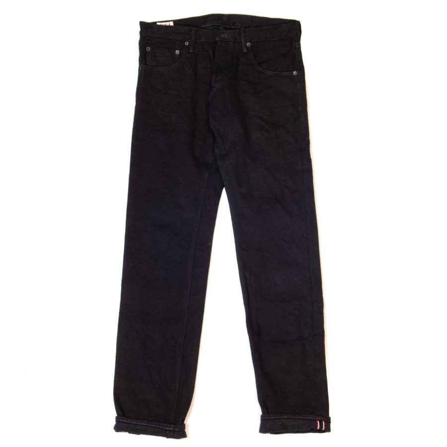 Clothing ONI Denim | Oni 506 20Oz Aizumixblack Slim Tapered Jean - One Wash