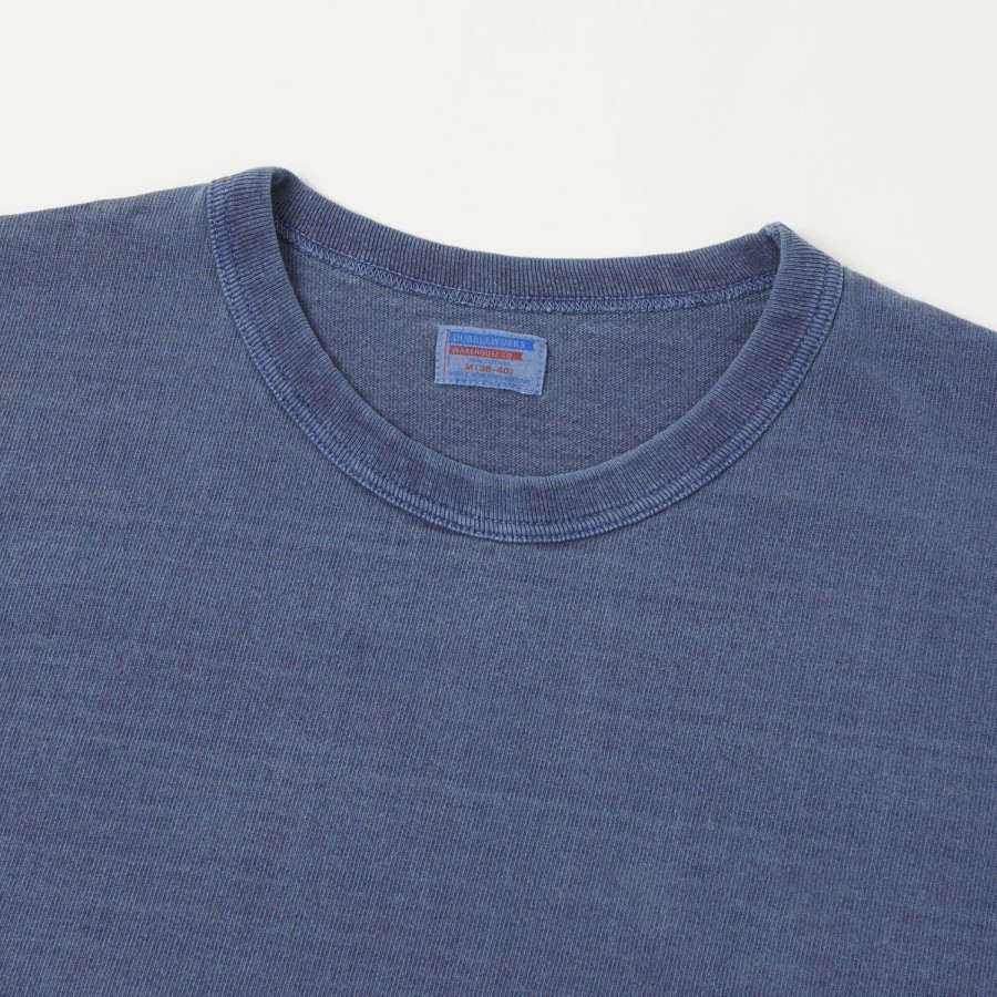 Clothing Dubbleworks | Dubbleworks Heavy Fabric Pigment Tee - Indigo Blue