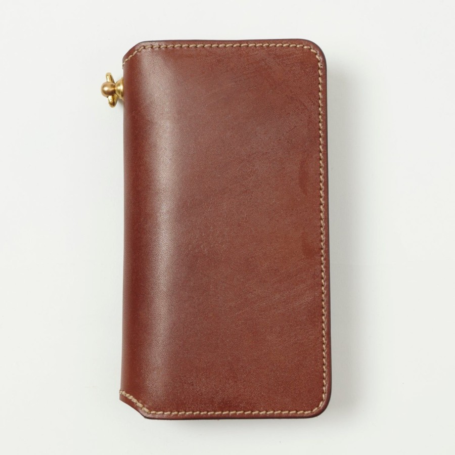 Accessories Barnes & Moore | Barnes & Moore 'Roadster' Long Wallet - Oak Bark Dark Stain