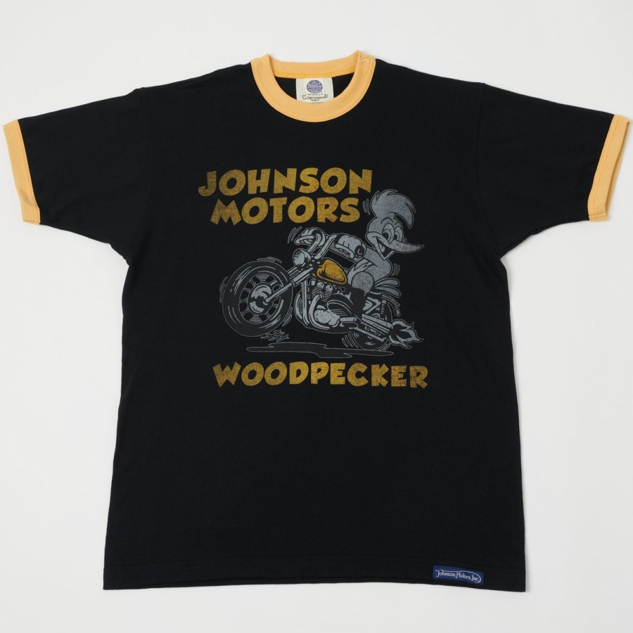 Clothing TOYS McCOY | Toys Mccoy Tmc2220 'Jomo' Woody Woodpecker Tee - Black/Yellow