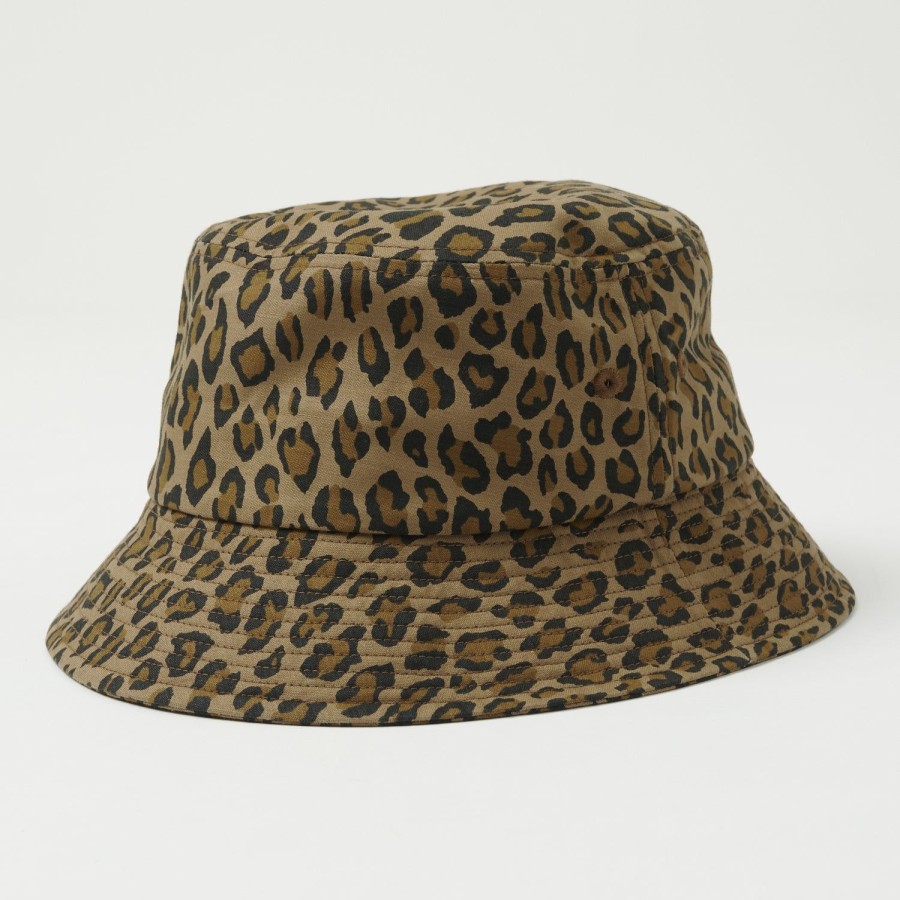 Accessories Full Count | Full Count 6020-2 Leopard Bucket Hat - Leopard