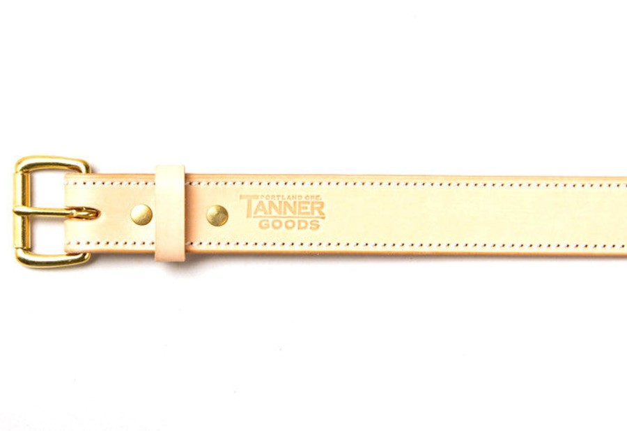 Accessories Tanner Goods | Tanner Goods Heritage Belt Natural