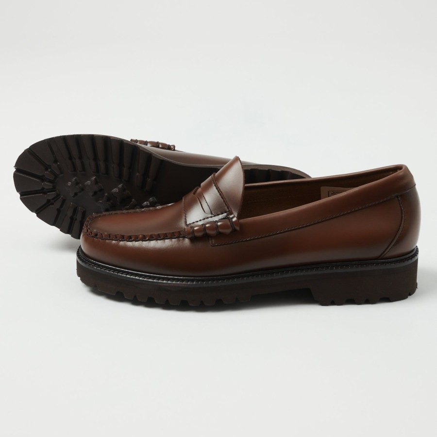 Footwear G.H. Bass Weejun | G.H. Bass Weejun 90S Larson Penny Loafer - Mid Brown